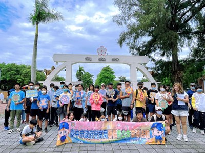 臺中市政府警察局暑假青少年宣導活動-騎馬樂陶陶