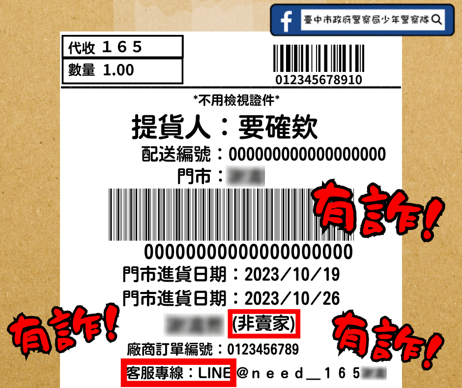 詐騙包裹